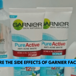 What are the side effects of Garnier Face Wash?