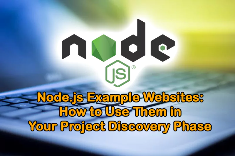 Node.js Example Websites